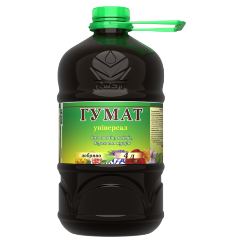 Rost® Гумат універсал для овочів, дерев та кущів - 4 л