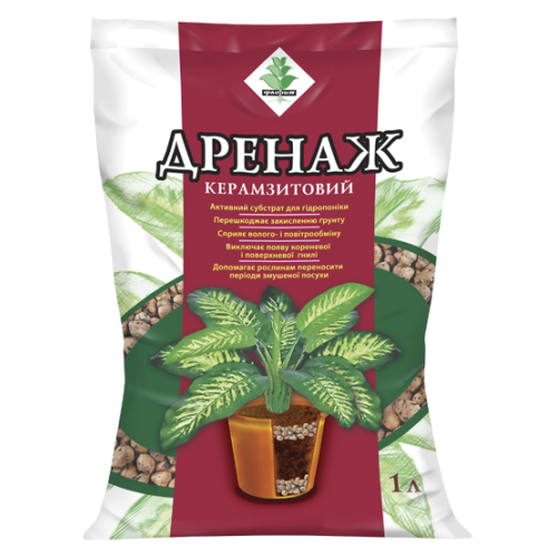 Дренаж керамзитовий дрібний - 1 л